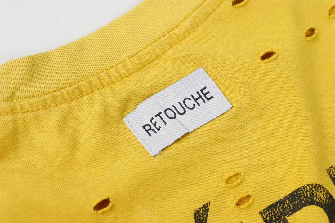 GALLERY.DEPT new summer short-sleeved model number: D3123p110 color: yellow code number: S M L XL